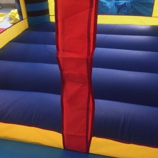 Zimtown ASTM-Certified  Inflatable Crayon Bounce House Castle Jumper Moonwalk Bouncer without Blower   